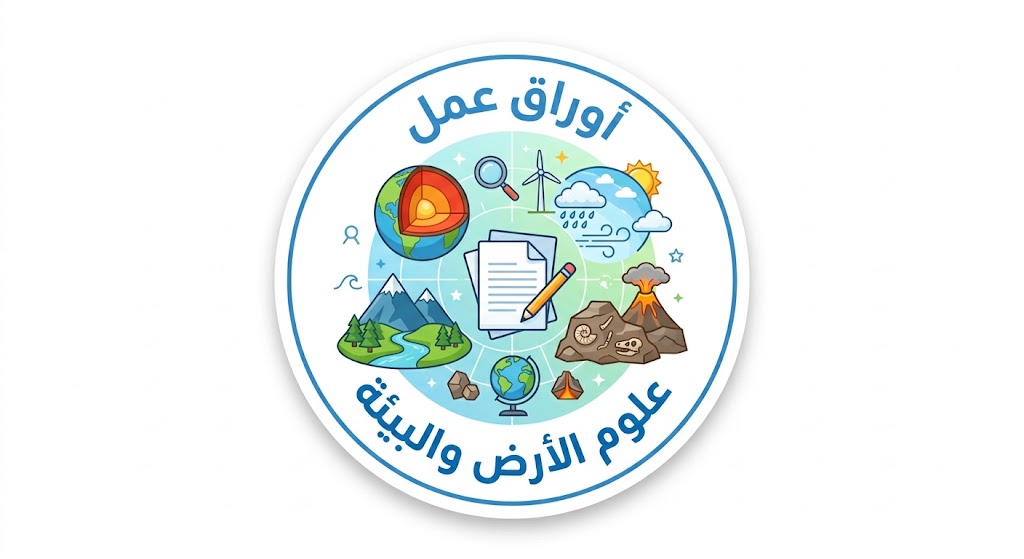 أوراق عمل علوم أرض
