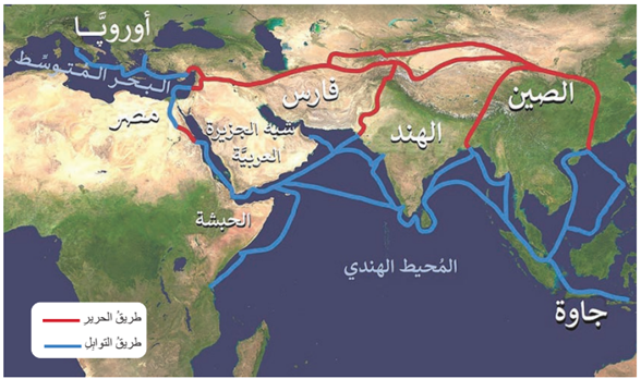 طريق الحرير وطريق التوابل طريق الحرير وطريق التوابل