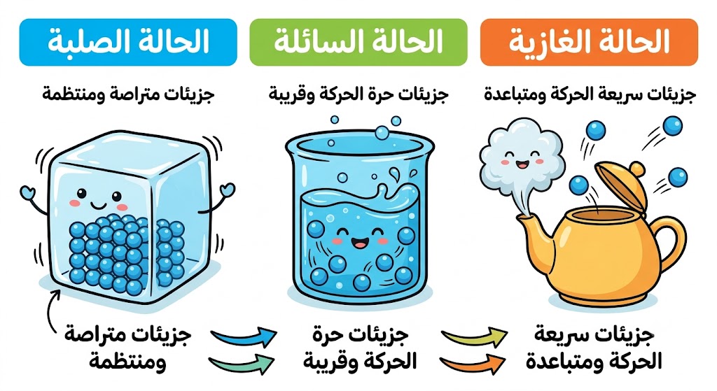حالات المادة حالات المادة