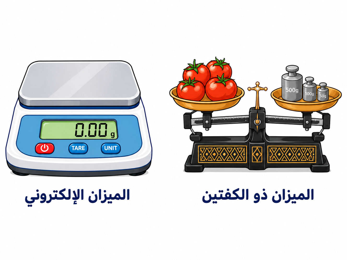أنواع الموازين أنواع الموازين