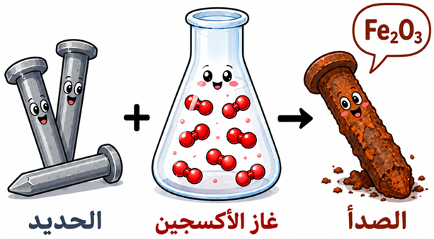 تكون صدأ الحديد تكون صدأ الحديد